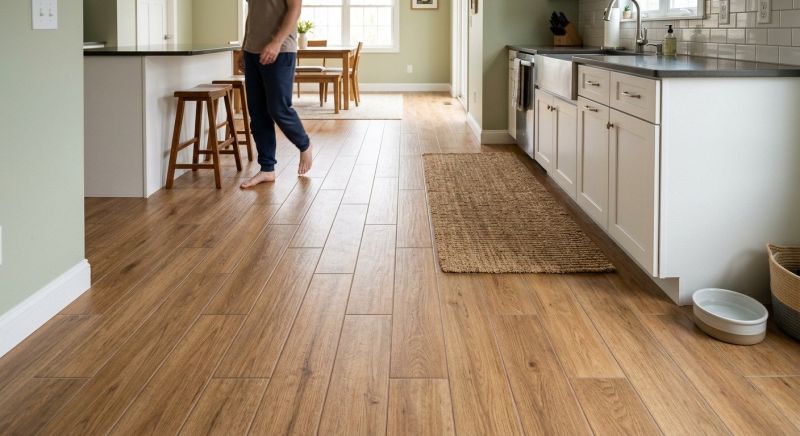 Kitchen Floor Renovation in Alpharetta, GA