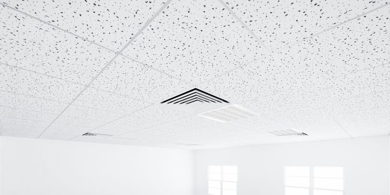 Acoustic Ceiling Tile Installation