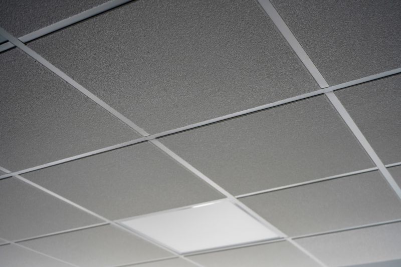 Acoustic Ceiling Tile Installation
