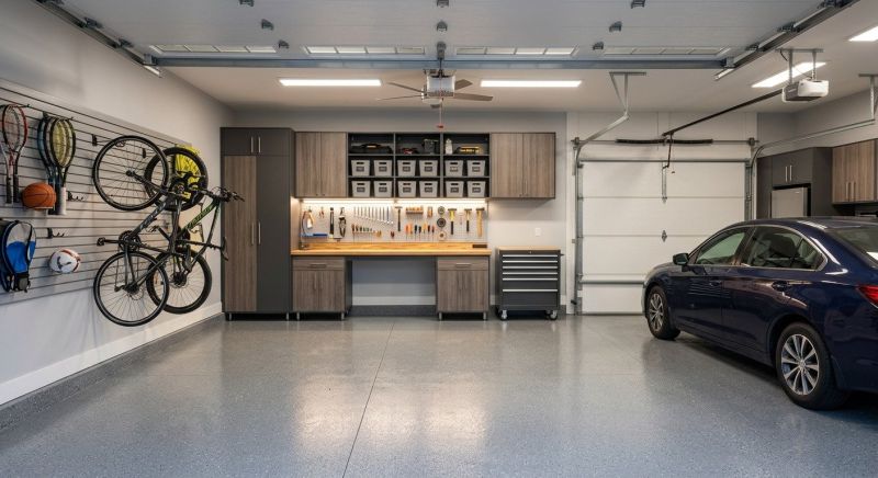 Attached Garage Renovation in Alpharetta, GA