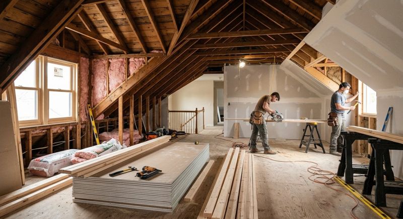 Attic Remodeling Service in Alpharetta, GA