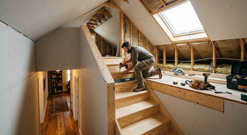 Attic Renovation in Alpharetta, GA