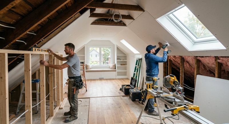 Attic Renovation in Conroe, TX