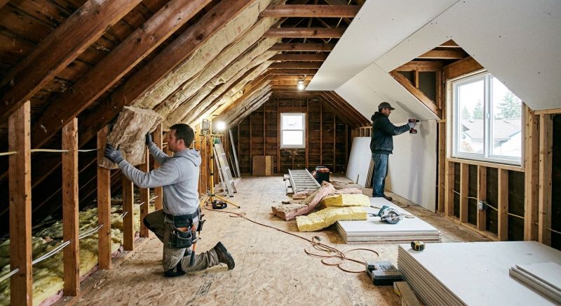 Attic Room Installation in Alpharetta, GA