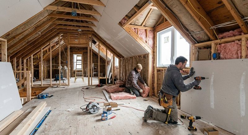 Attic Room Installation in Alpharetta, GA