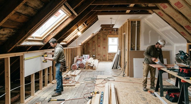 Attic Room Installation in Alpharetta, GA