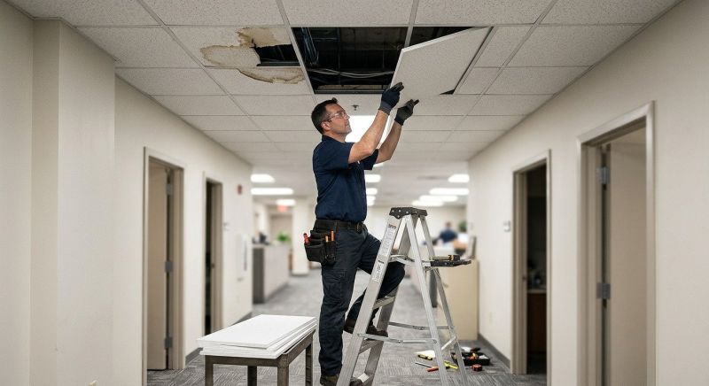 Ceiling Panel Repair in Boulder, CO