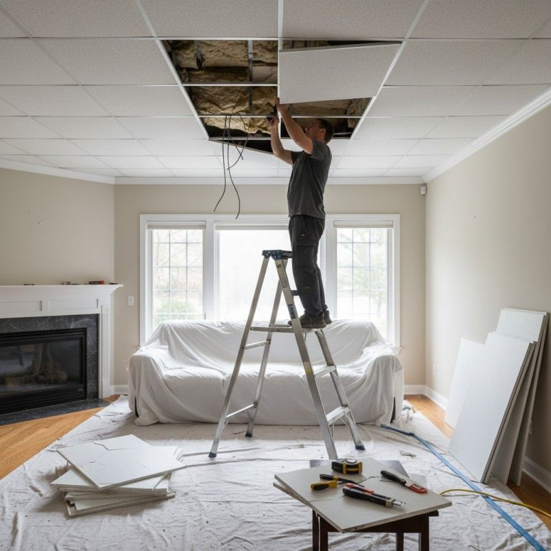 Ceiling Panel Repair in Arvada, CO
