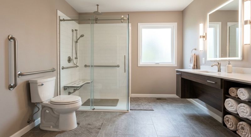 Elderly Bathroom Renovation in Alpharetta, GA