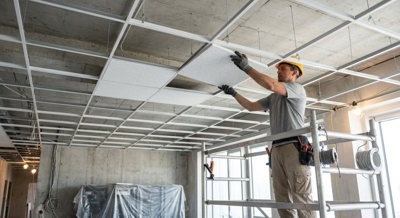 Grid Ceiling Installation in Longmont, CO