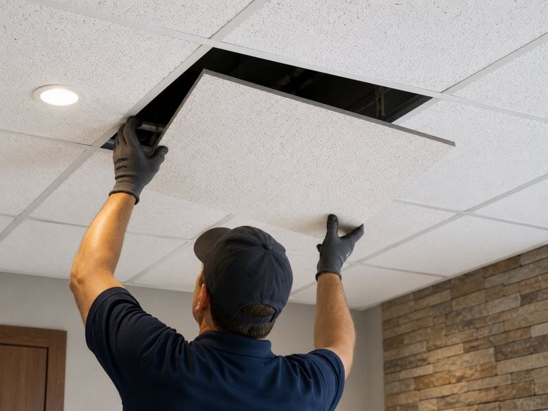 Grid Ceiling Repair in Longmont, CO