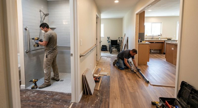 Handicap Renovation in Alpharetta, GA