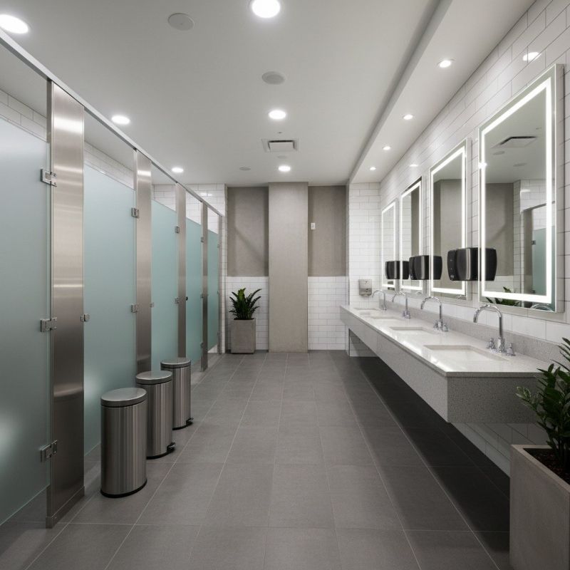 Industrial Bathroom Renovation in Boulder, CO