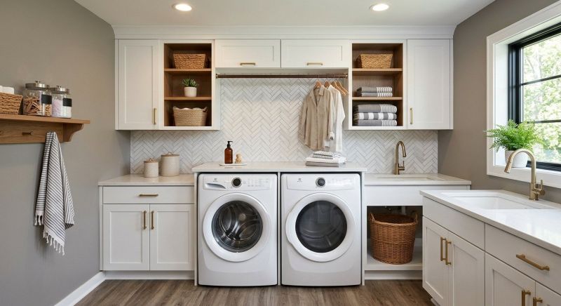 Laundry Room Renovation in Conroe, TX