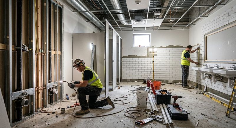 Office Bathroom Renovation in Arvada, CO