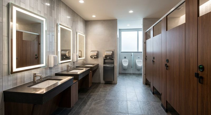 Office Bathroom Renovation in Arvada, CO