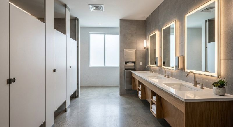 Office Bathroom Renovation in Arvada, CO