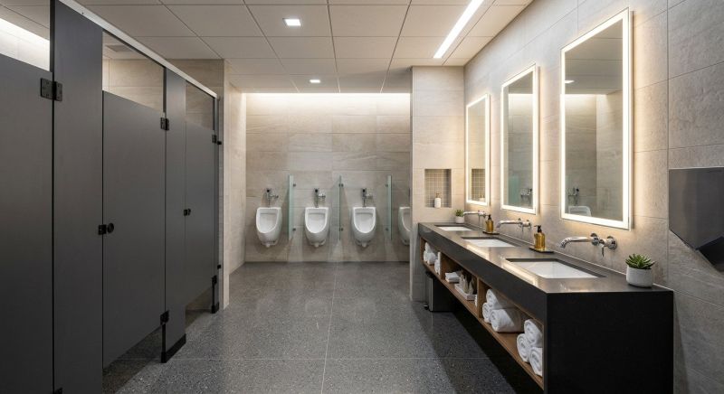 Office Restroom Renovation in North Charleston, SC