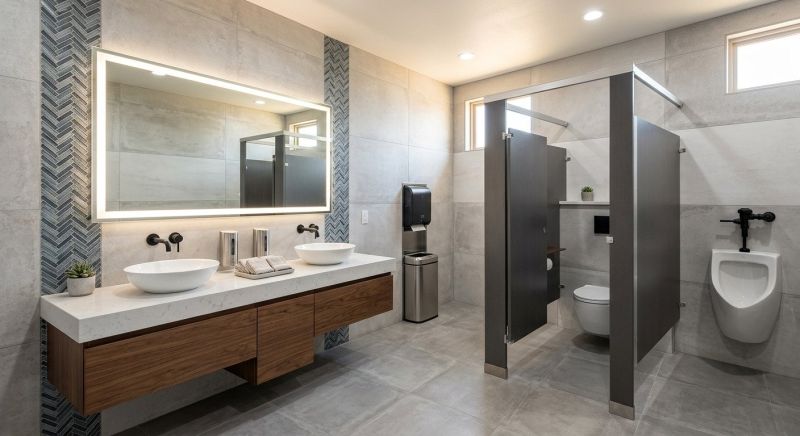 Office Restroom Renovation in Summerville, SC