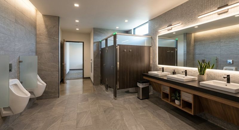Office Restroom Renovation in Denver County, CO