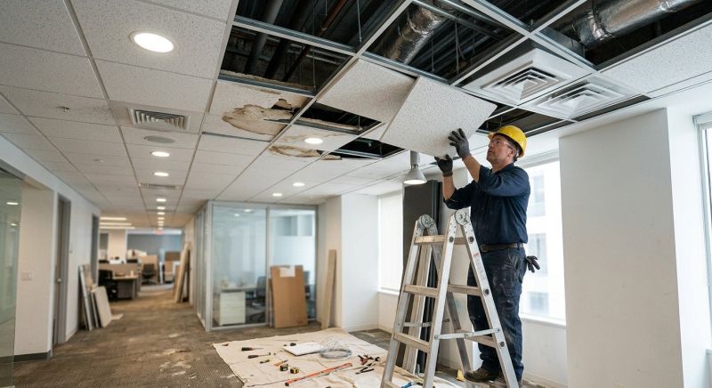 Suspended Ceiling Repair in Boulder, CO