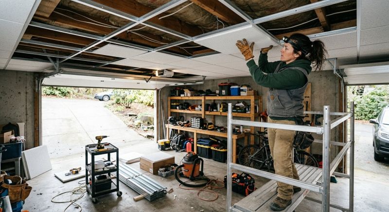 T Bar Ceiling Installation in Longmont, CO